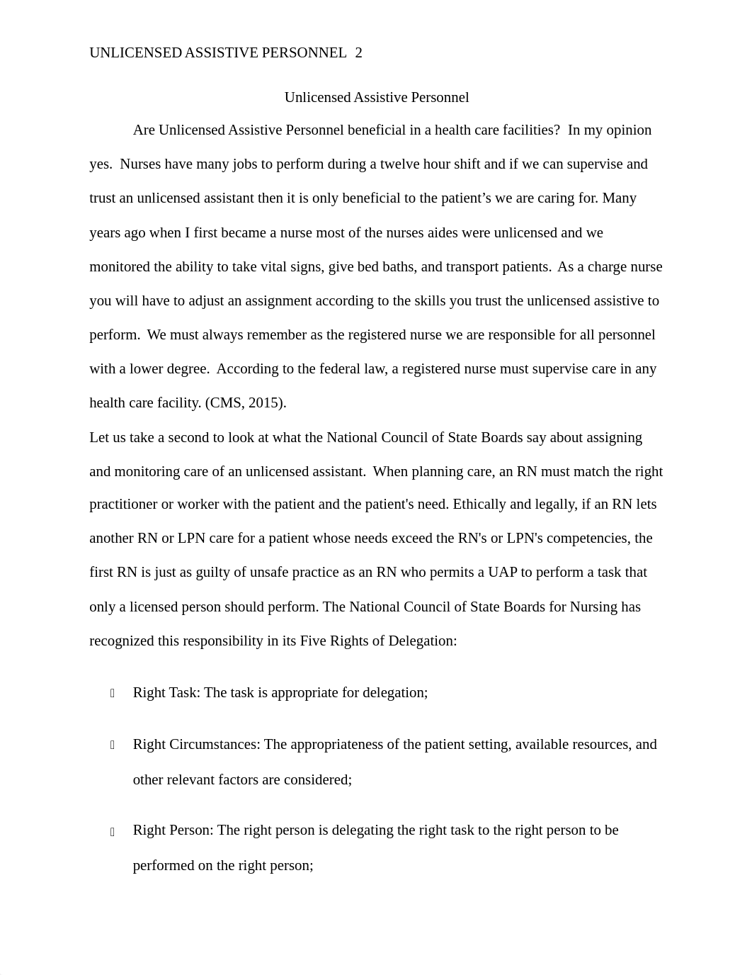 Unlicensed Assistive Personnel Assignmnet 2A Tammy Cormier_d0vgd9q6fl7_page2