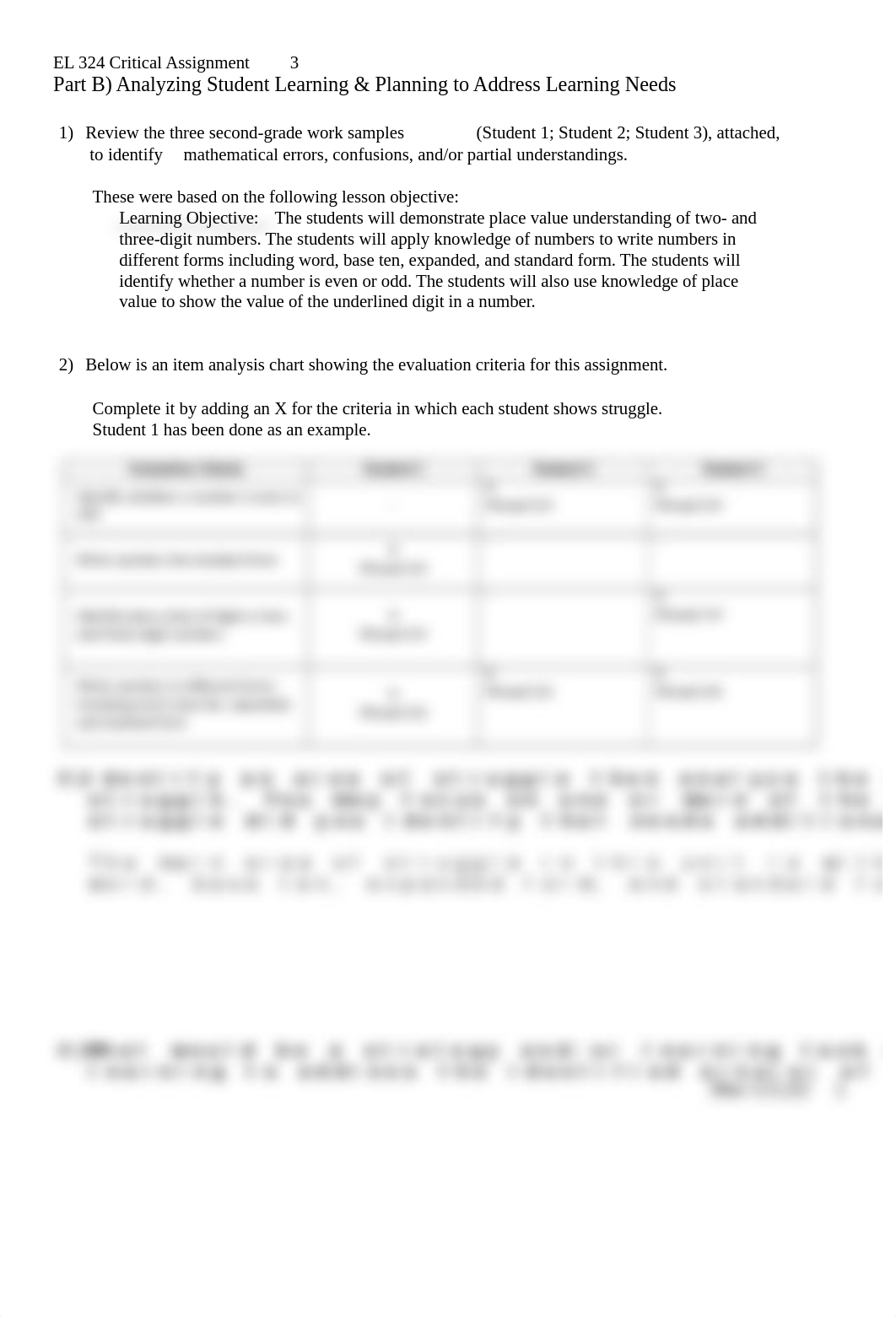 Assessing Student Learning & Planning to Address Learning Needs Assignment .docx_d0vk3zfhvo5_page1