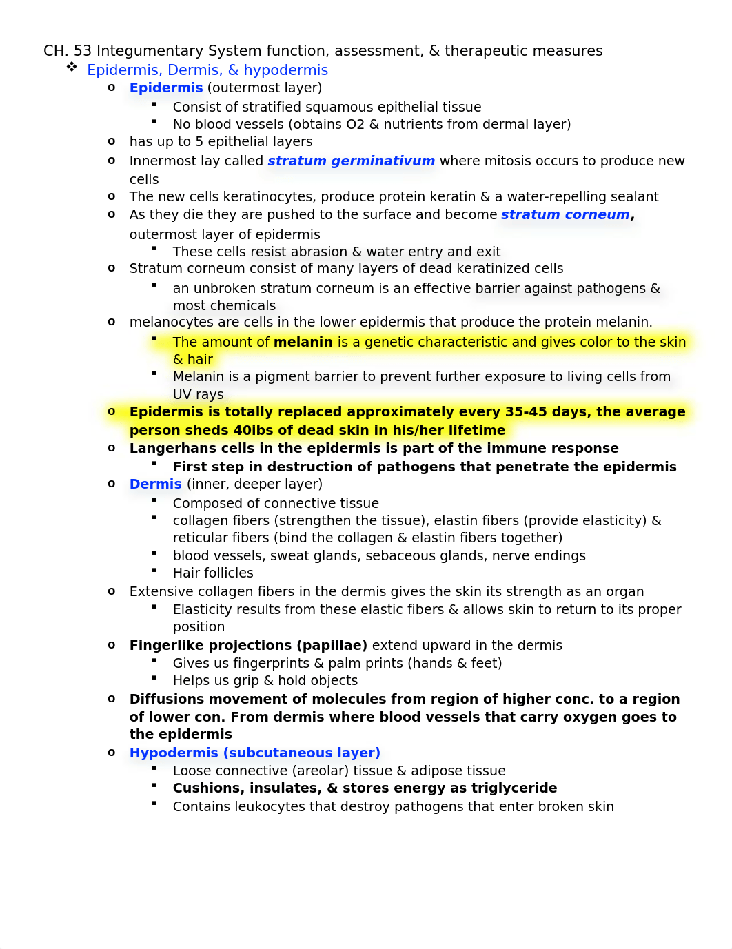 ch.53 integumentary outline.docx_d0vwlhuwc66_page1