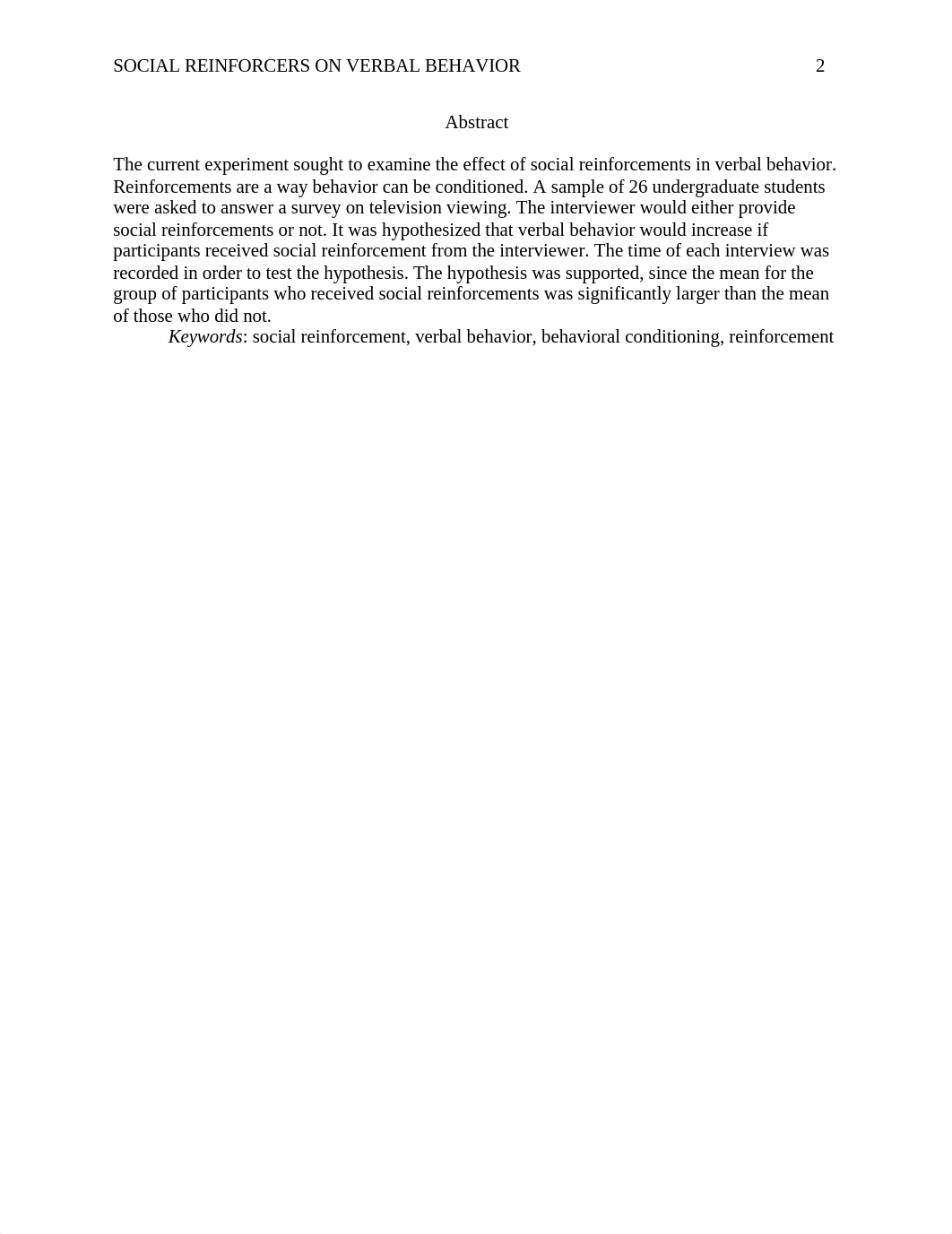 The Effects of Social Reinforces on Verbal Behavior.docx_d0vx49nm4db_page2