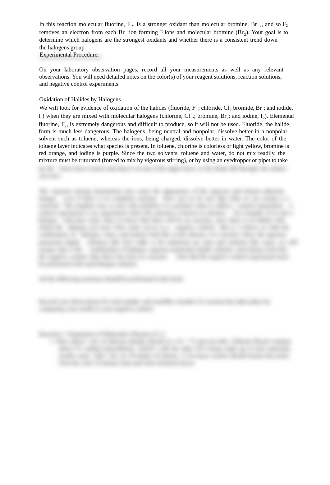 Periodic Trends of Halogens Lab Handout CHE201 Fall 2021 Aidan Woelfel.pdf_d0w49xcoepy_page2