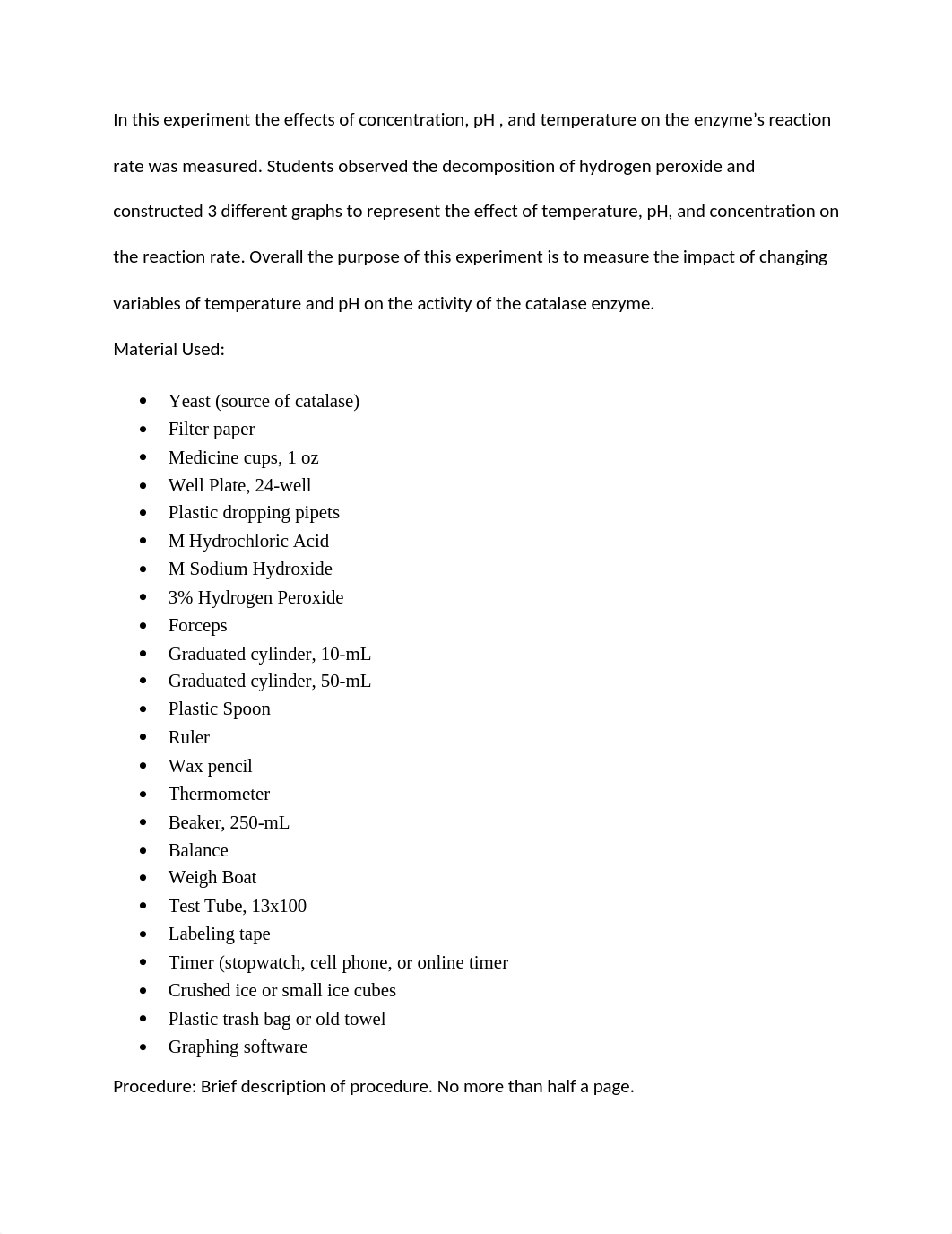 Enzyme Catalysis Lab Report.docx_d0wdtvzrv15_page2