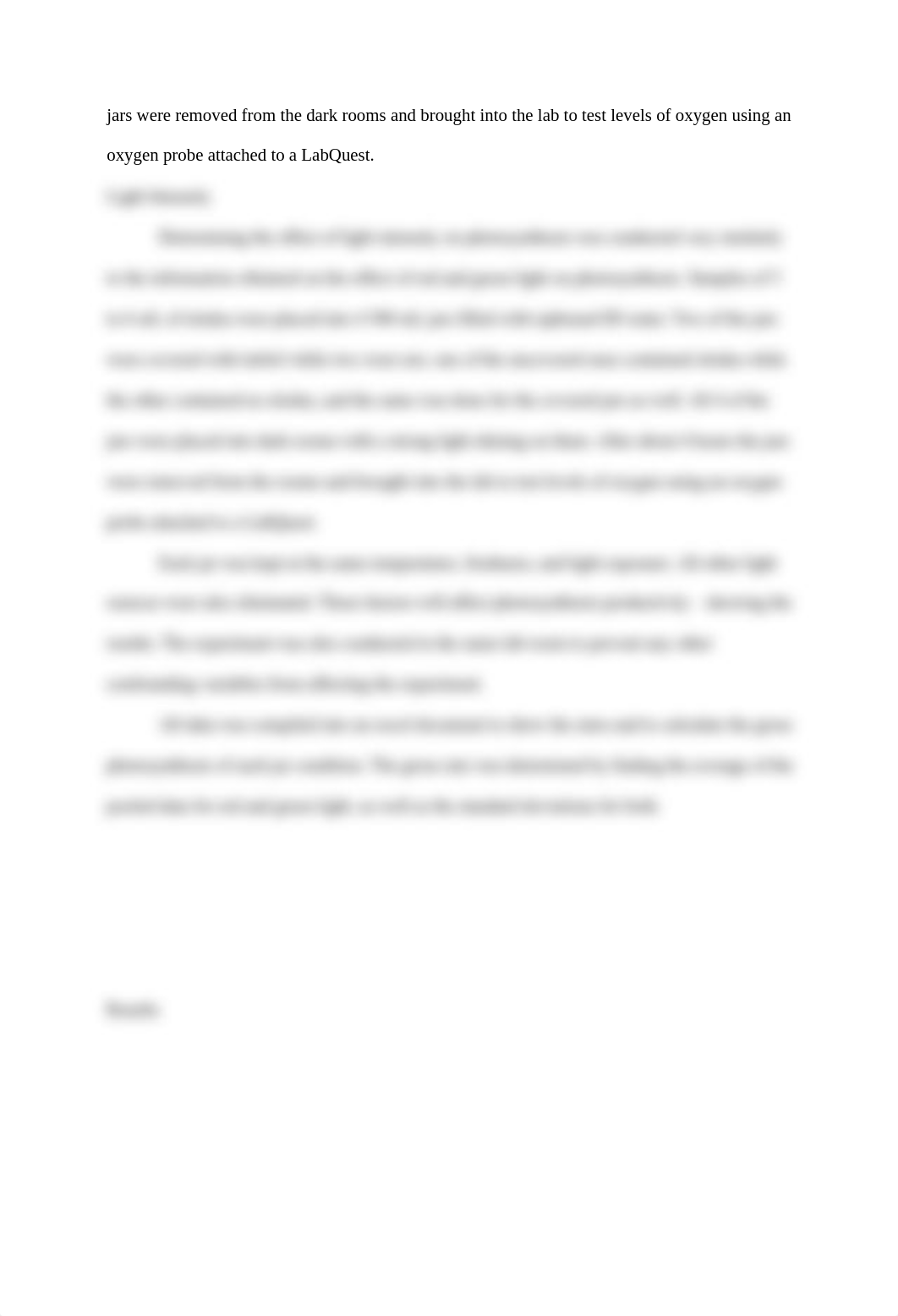 Effects of White, Red, Green Light and Darkness on Elodea Photosynthesis_d0wdxq1sbw8_page2