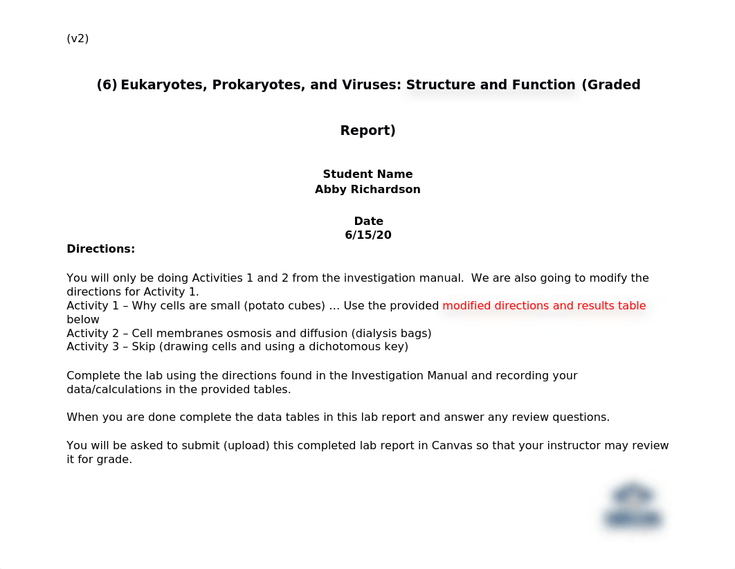 Richardson_Cell Structure and Function_ Pro Euk Virus Q_v2.docx_d0wggst9gyk_page1