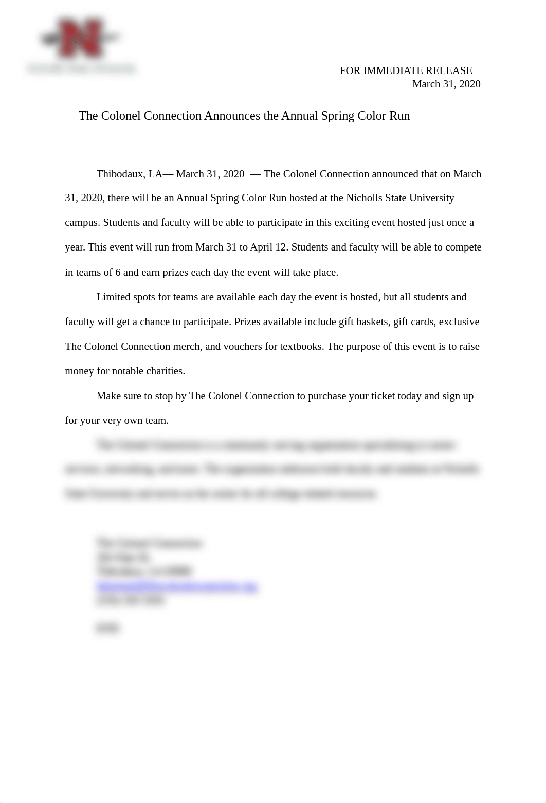 The Colonel Connection Press Release-Social Media.docx_d0wl99ts8ug_page1