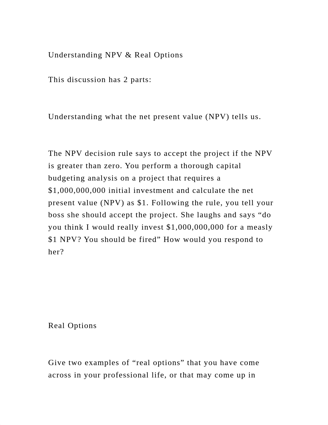 Understanding NPV & Real OptionsThis discussion has 2 parts.docx_d0wrlgn2wms_page2