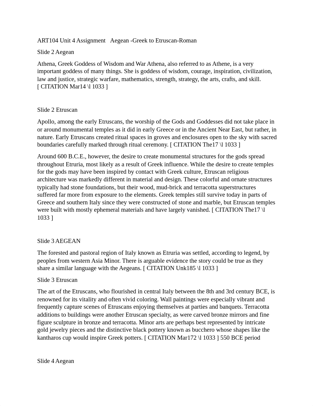 ART104 Unit 4 Assignment Aegean -Greek to Etruscan-Roman.docx_d0x17yphfv4_page1