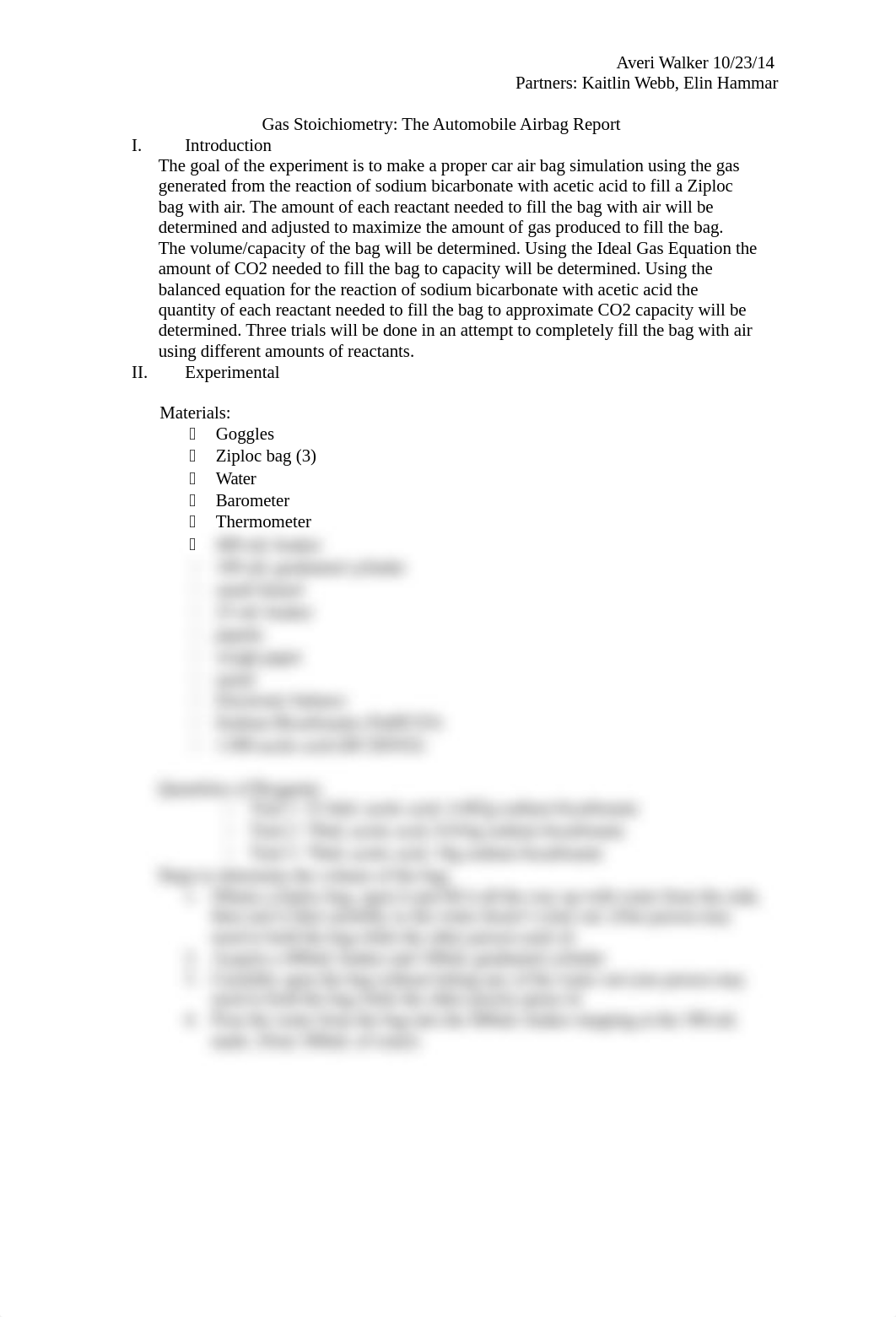 Gas Stoichiometry lab report (procedure both)_d0x80ig7jqq_page1