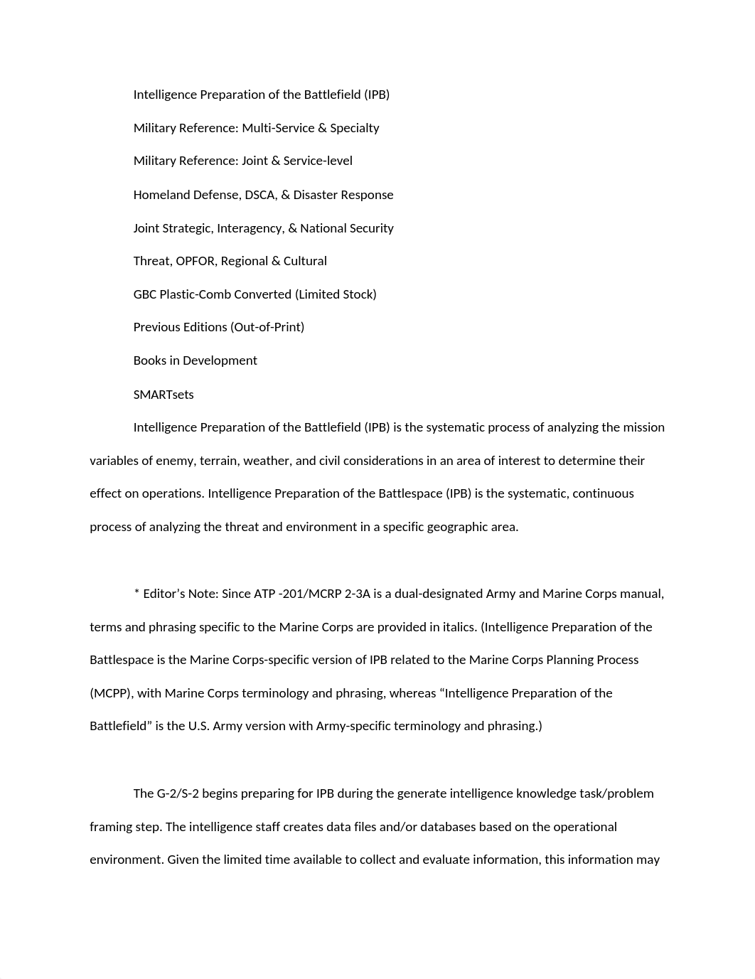 Intelligence Preparation of the Battlefield.docx22222222.docx_d0xmdlm4wtf_page1