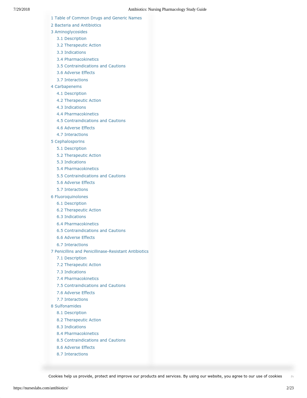 Antibiotics Nursing Pharmacology Study Guide.pdf_d0xnr0lmikg_page2
