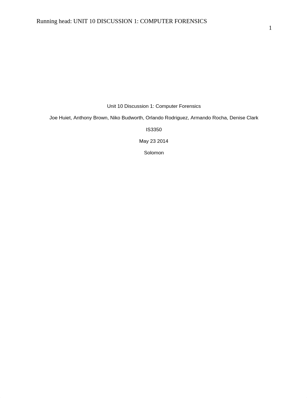 Unit 10 Discussion 1 - Computer Forensics_d0xomswwfdn_page1