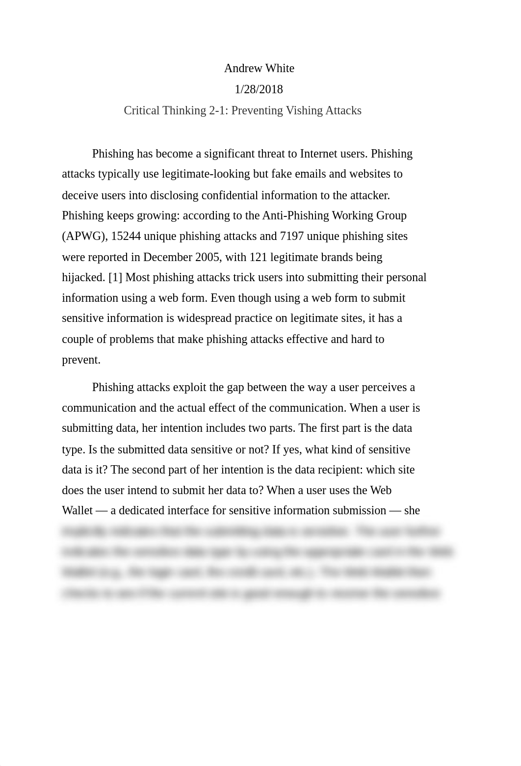 Andrew White Critical Thinking 2-1 Preventing Vishing Attacks.docx_d0xy98iqap1_page1