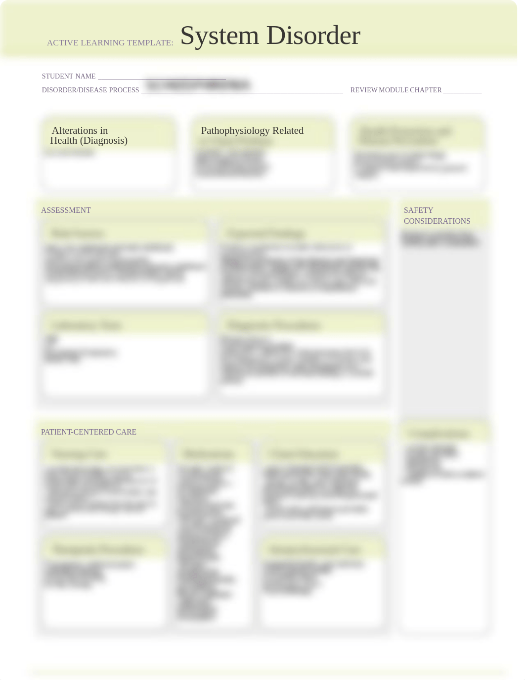 System disorder Schizophrenia Coursehero.pdf_d0y9ldz44dm_page1