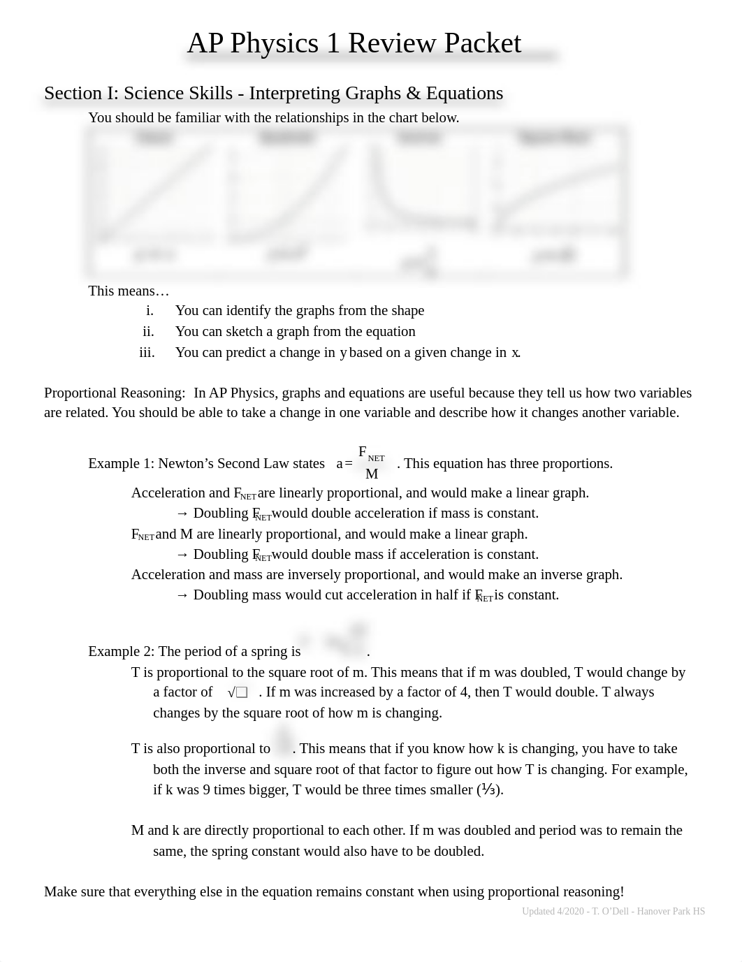 2020 Version - AP Physics 1 Review Packet.docx_d0yexiyt6b8_page1