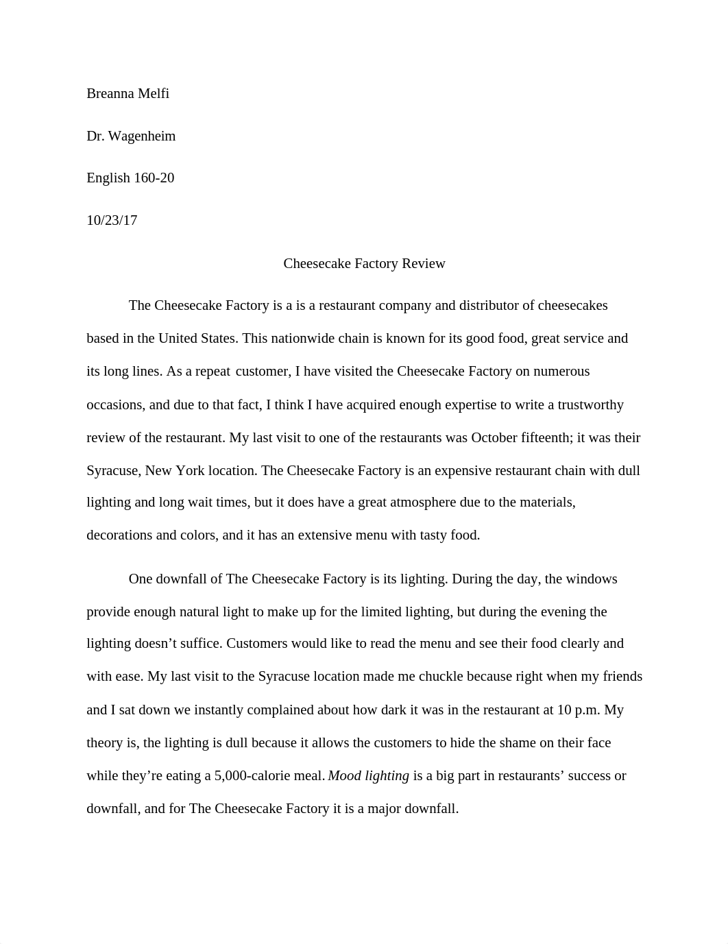 Cheesecake factory essay.docx_d0yjp2tczrc_page1