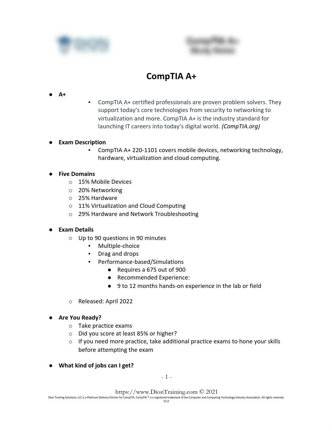 CompTIA+A++220-1101+Study+Guide.pdf_d0z04hvkehw_page1