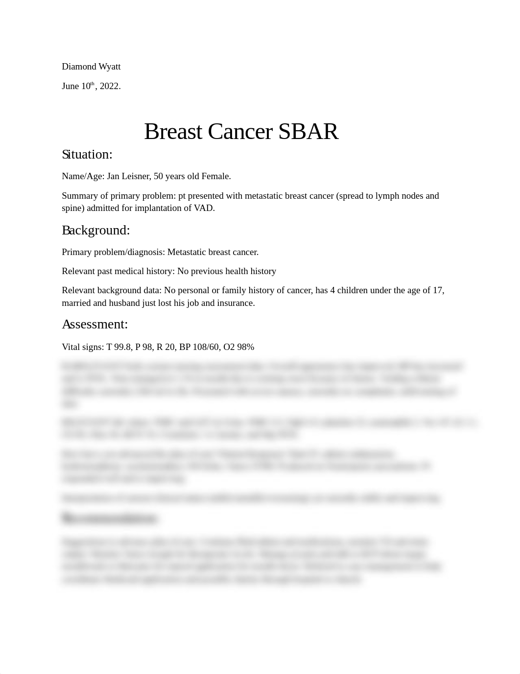 breast cancer SBAR  (1).docx_d0zjlilhbx7_page1