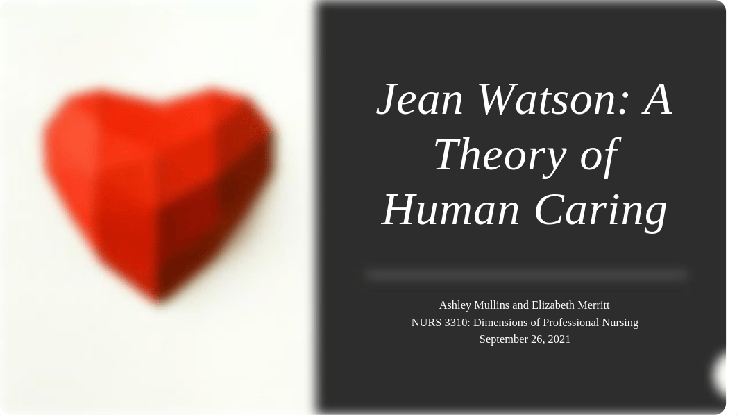 Jean Watson Theory Presentation.pptx_d0zl60x04xj_page1