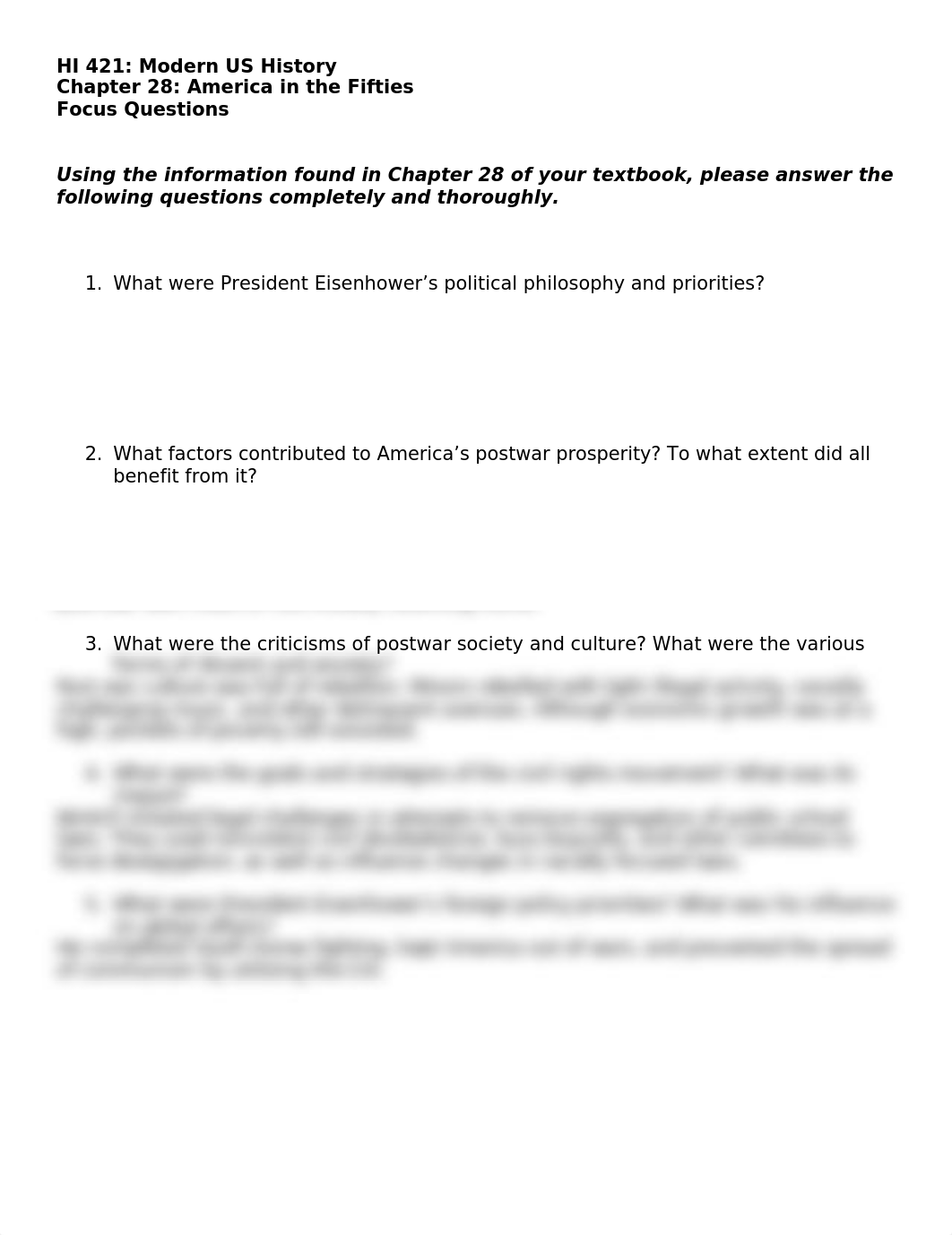 HI 421 - Chapter 28 Focus Questions_0a20597c2669b9d202432ae3fd0a71f9.docx_d1036mwin6q_page1