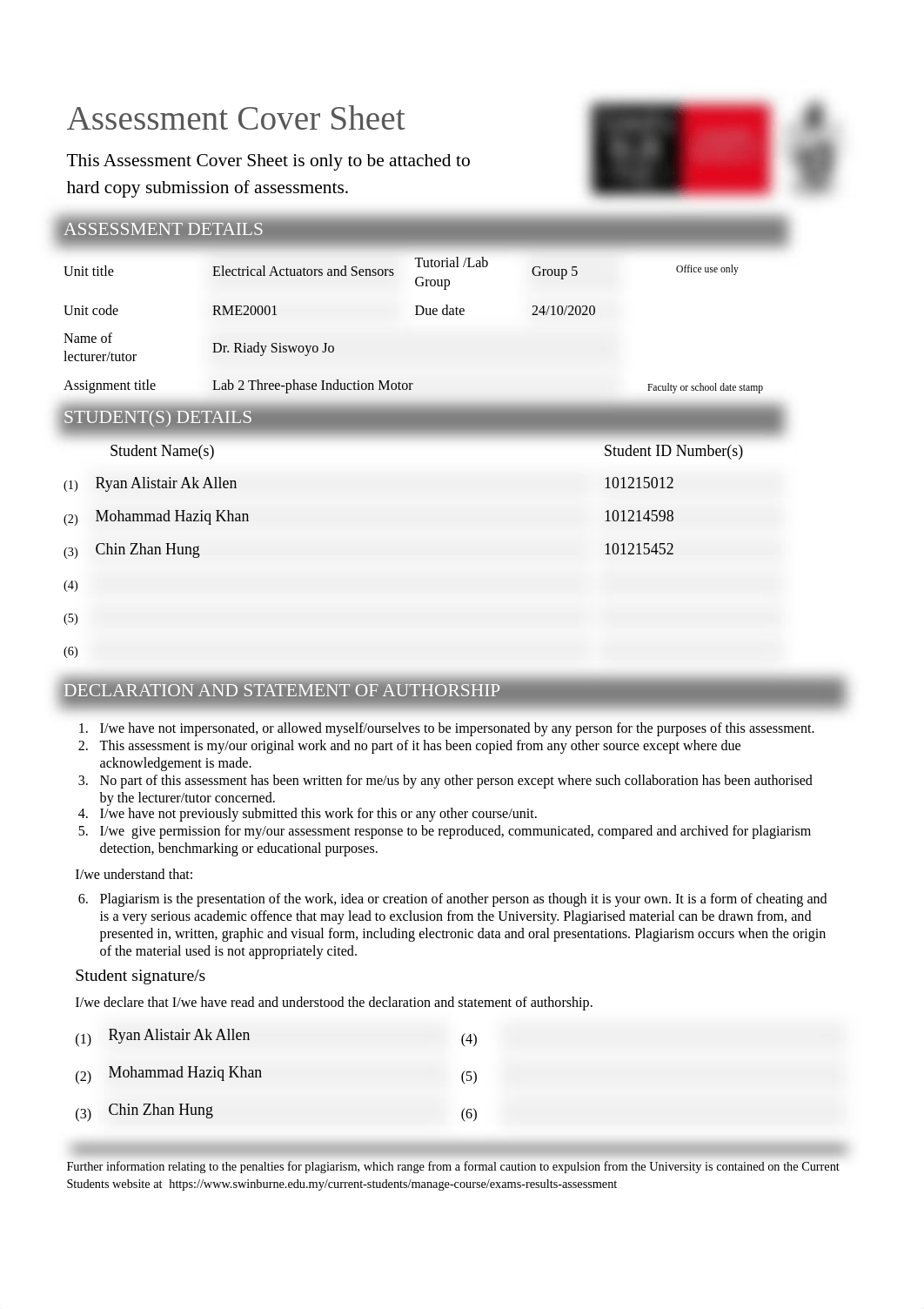 RME20001 Lab 2 Group 5 (1).pdf_d105v5ml1zt_page1