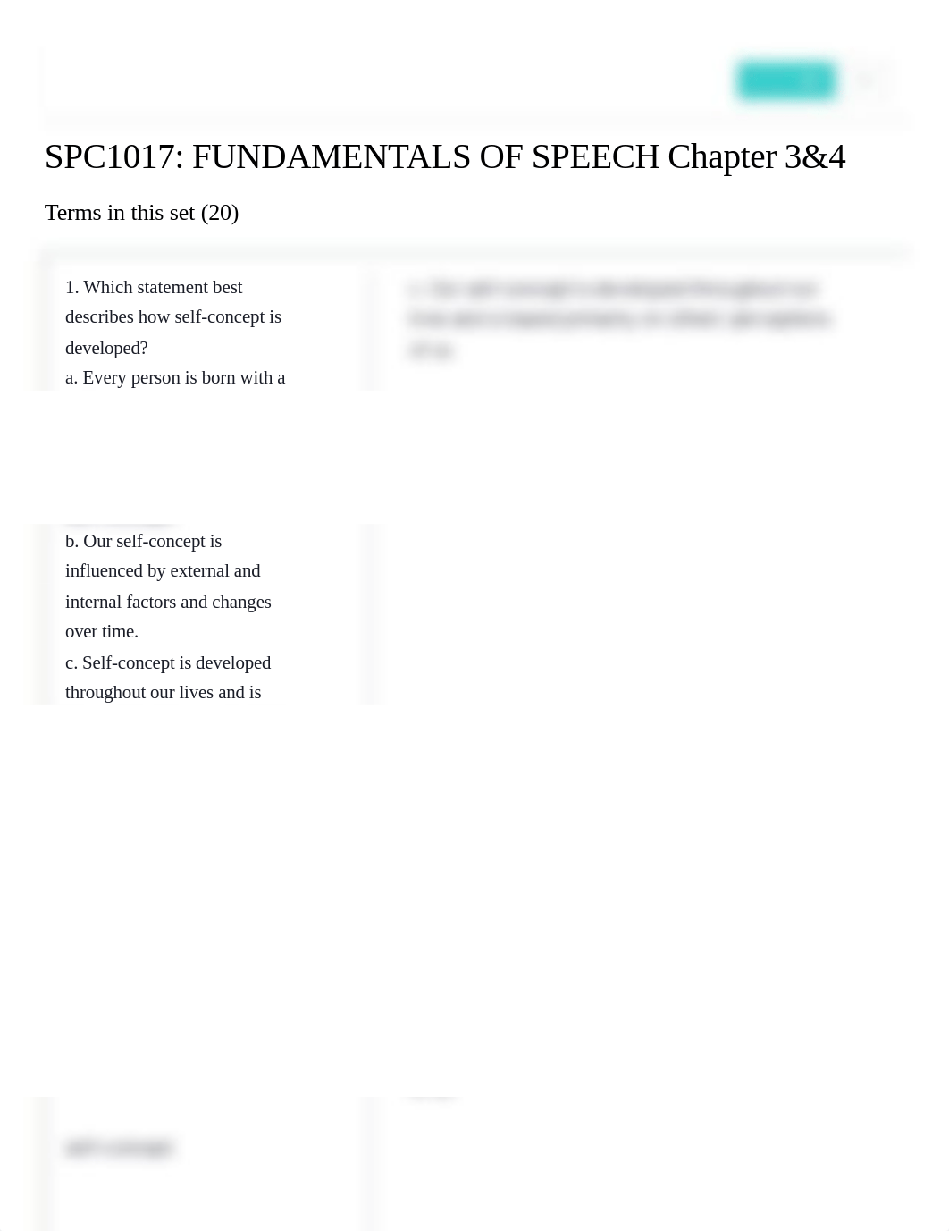 SPC1017_ FUNDAMENTALS OF SPEECH Chapter 3&4 Flashcards.pdf_d10cs3cydpc_page1