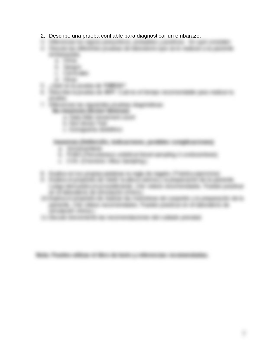 GUIA DE ESTUDIO #3  NURS 2141 CONFIRMACION DE EMBARAZO Y PRUEBAS DIAGNOSTICAS Y DE LABORATORIO.docx_d10dsdb8q4s_page2