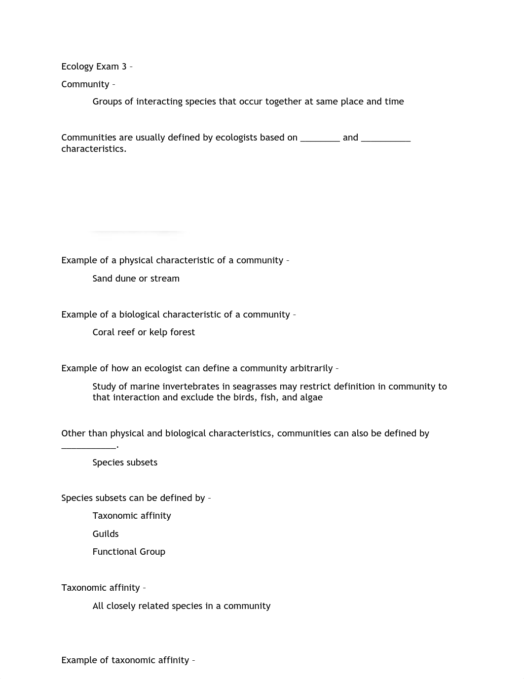 Ecology Exam 3 Study Guide.pdf_d10fggp0wju_page1