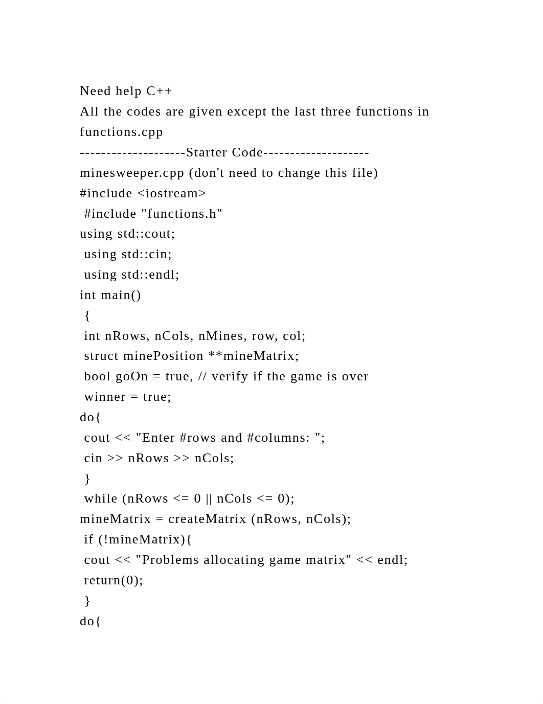 Need help C++All the codes are given except the last three functio.docx_d10fr0b0nyd_page2