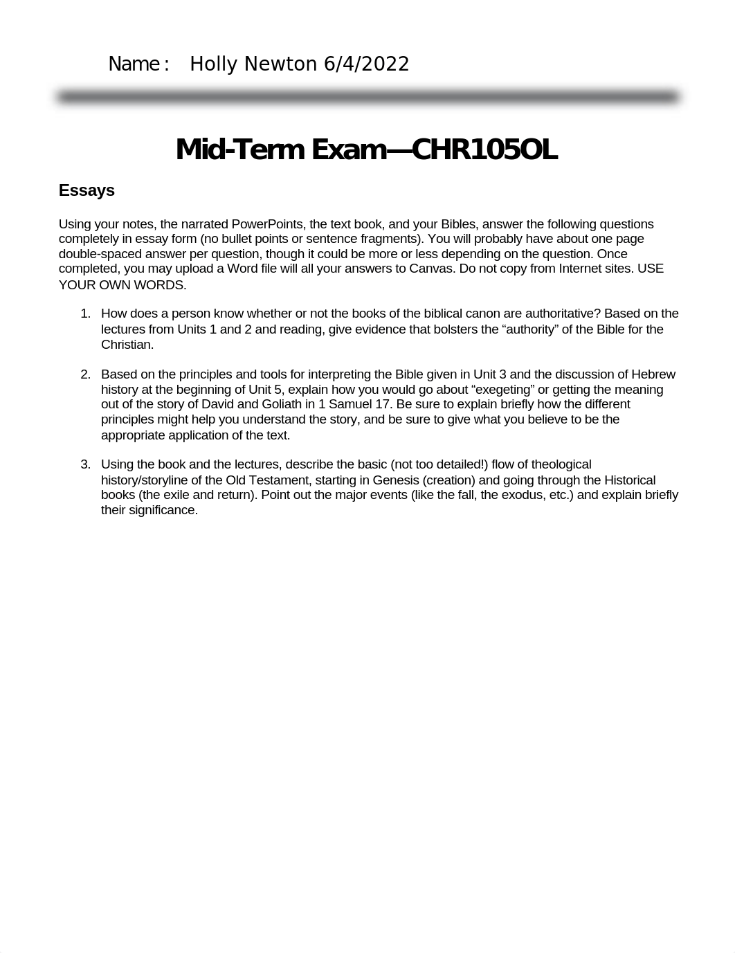 Mid-Term--CHR105OT1 Holly Newton.docx_d10grepjtkz_page1