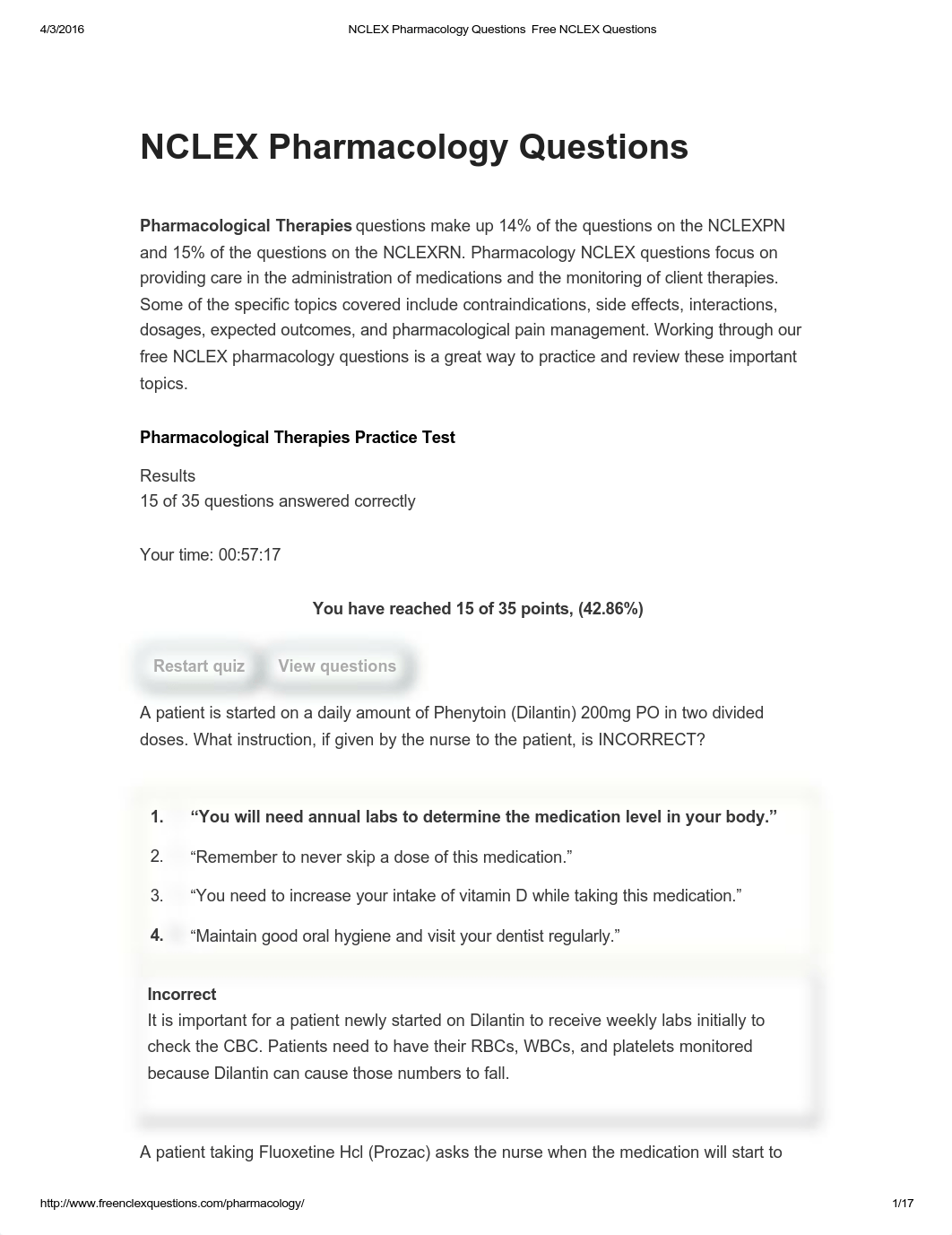 NCLEX Pharmacology Questions - Free NCLEX Questions.pdf_d10jskc1gq6_page1