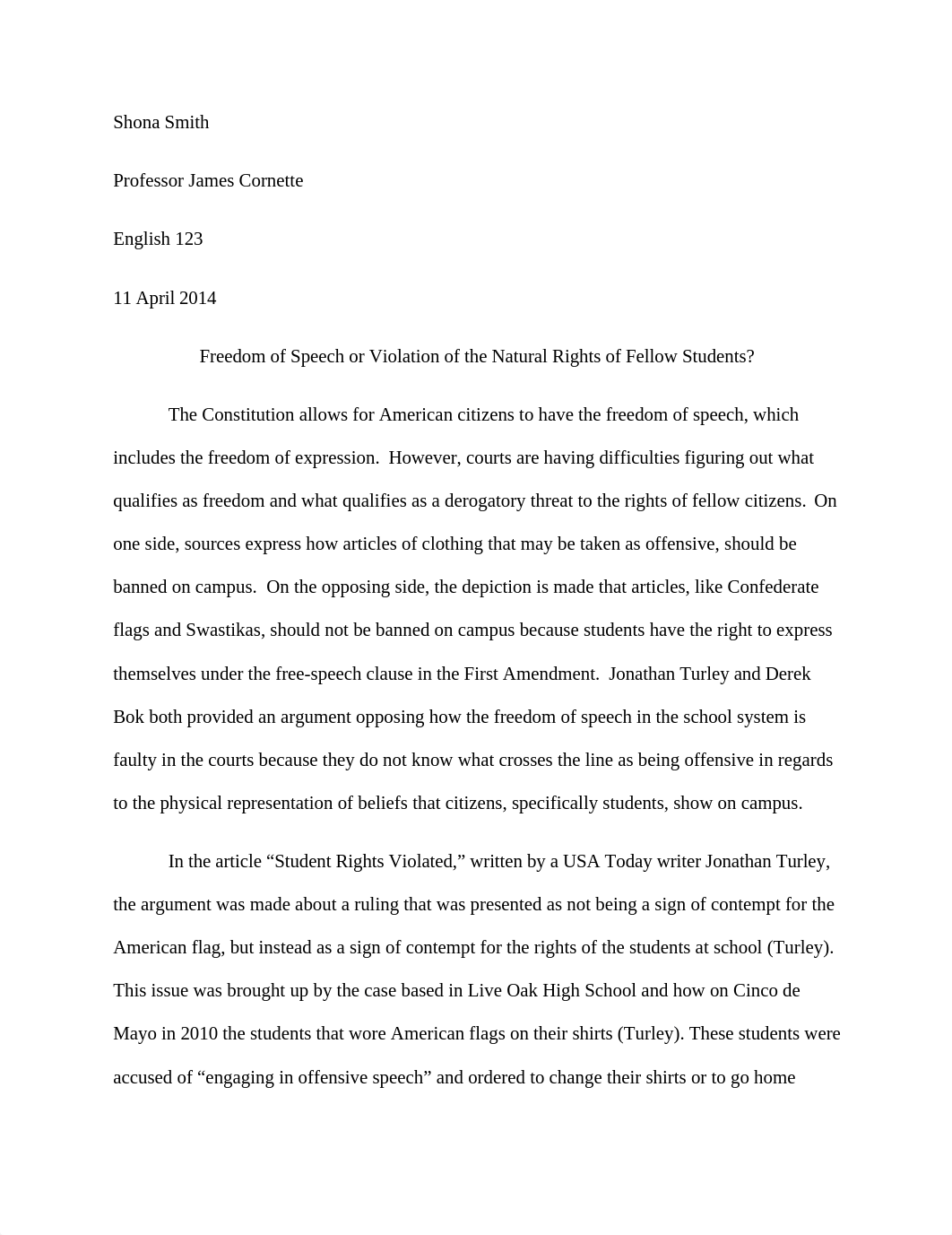 Freedom of Speech or Violation of the Natural Rights of Fellow Students_d10u2rc6dcr_page1