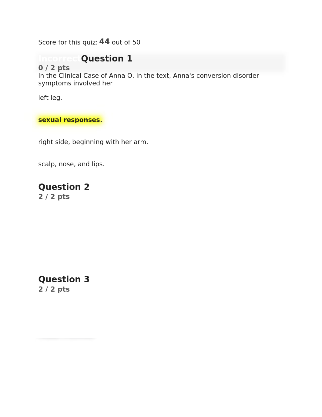 Quiz- Factitious, Somatic, Physical, Neurocognitive, Dissociate, and Z Codes .docx_d10wn40vqu8_page1