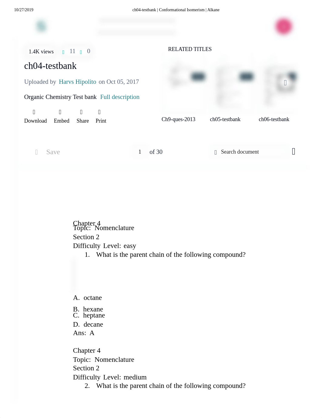 ch04-testbank _ Conformational Isomerism _ Alkane.pdf_d111s3nffzi_page1