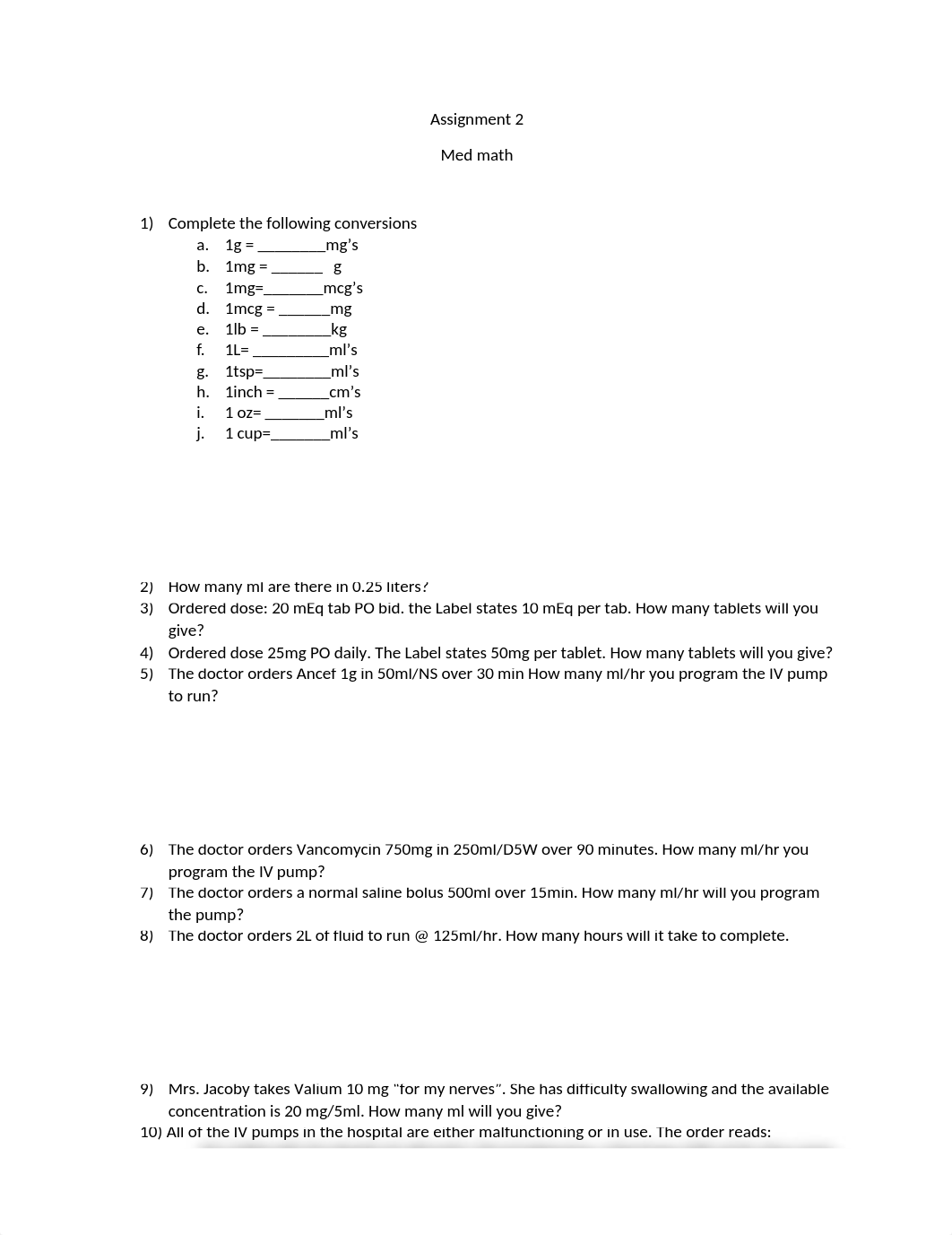 Assignment 2 med math.docx_d11bpbztf2w_page1