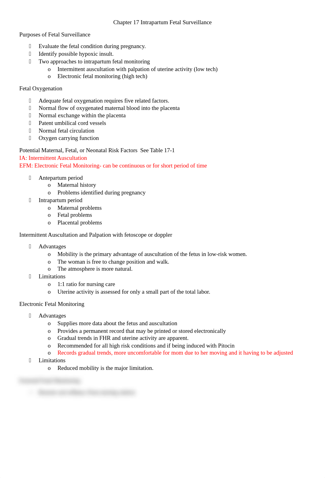 Chapter 17 Interpartum Fetal Surviellance Notes_d11ch13rk6x_page1