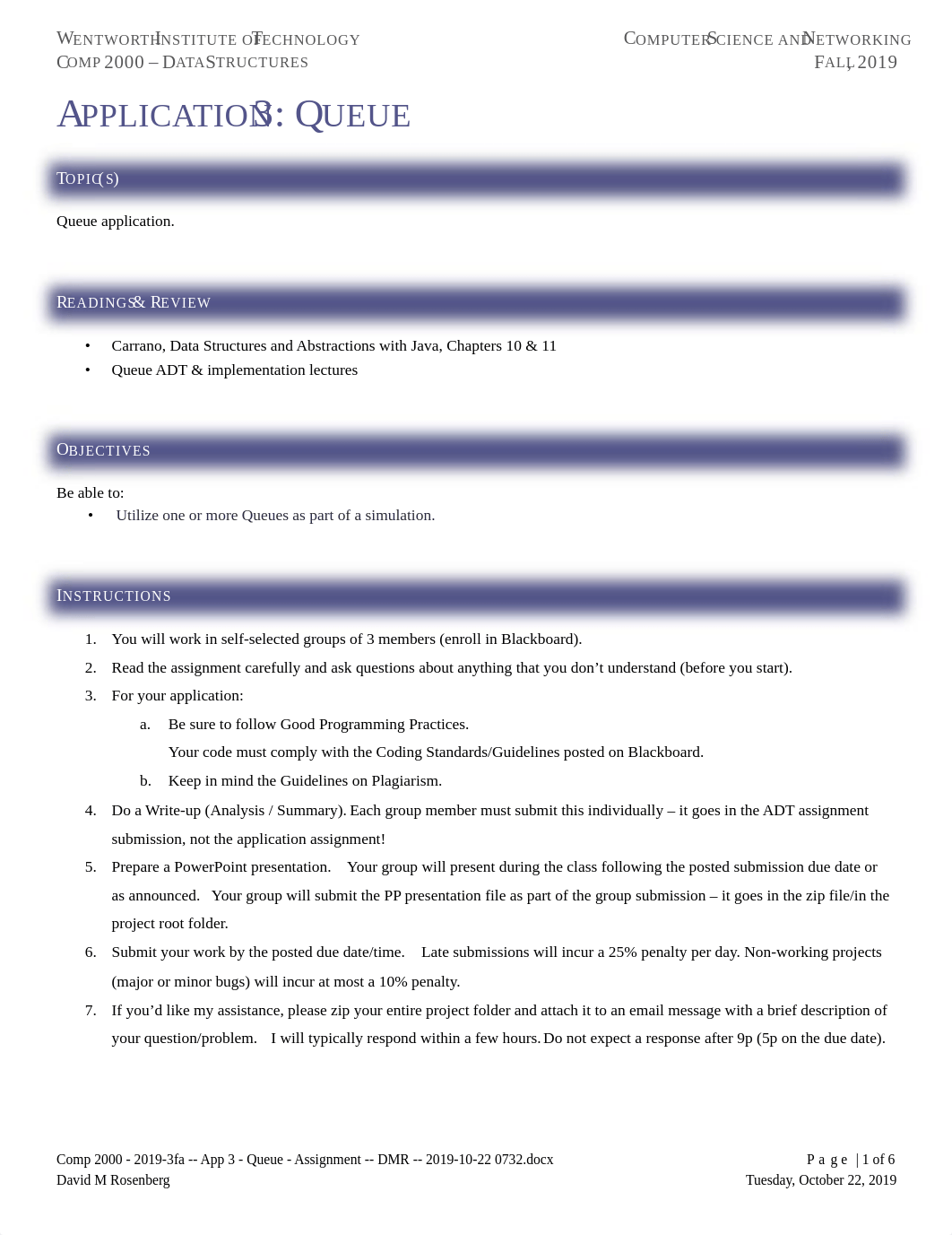 Comp 2000 - 2019-3fa -- App 3 - Queue - Assignment -- DMR -- 2019-10-22 0732.pdf_d11euqx5vpo_page1