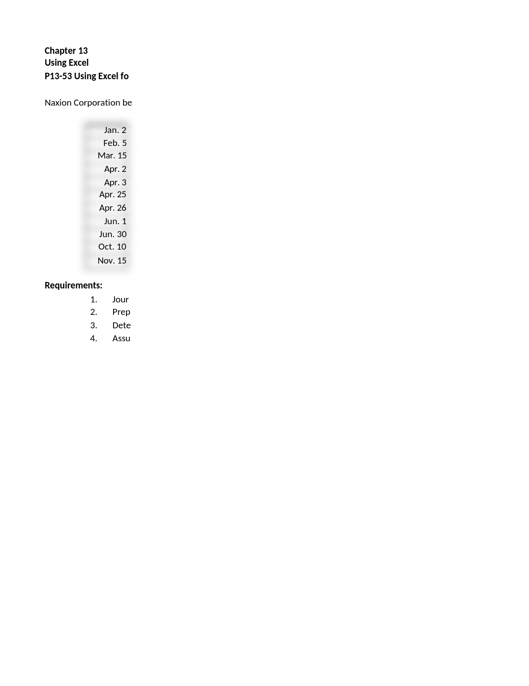 ACCT 102 Ch 13 Excel In Class Exercise P13-53 Page 741.xlsx_d11f9rb7kb1_page1