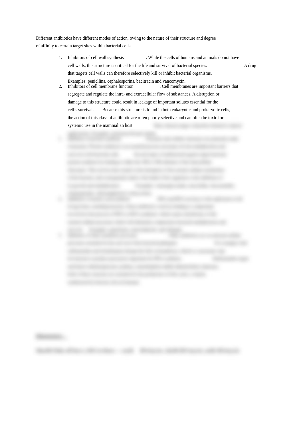 Antibiotics & Their Modes Of Action_d11hvzxc5jv_page1