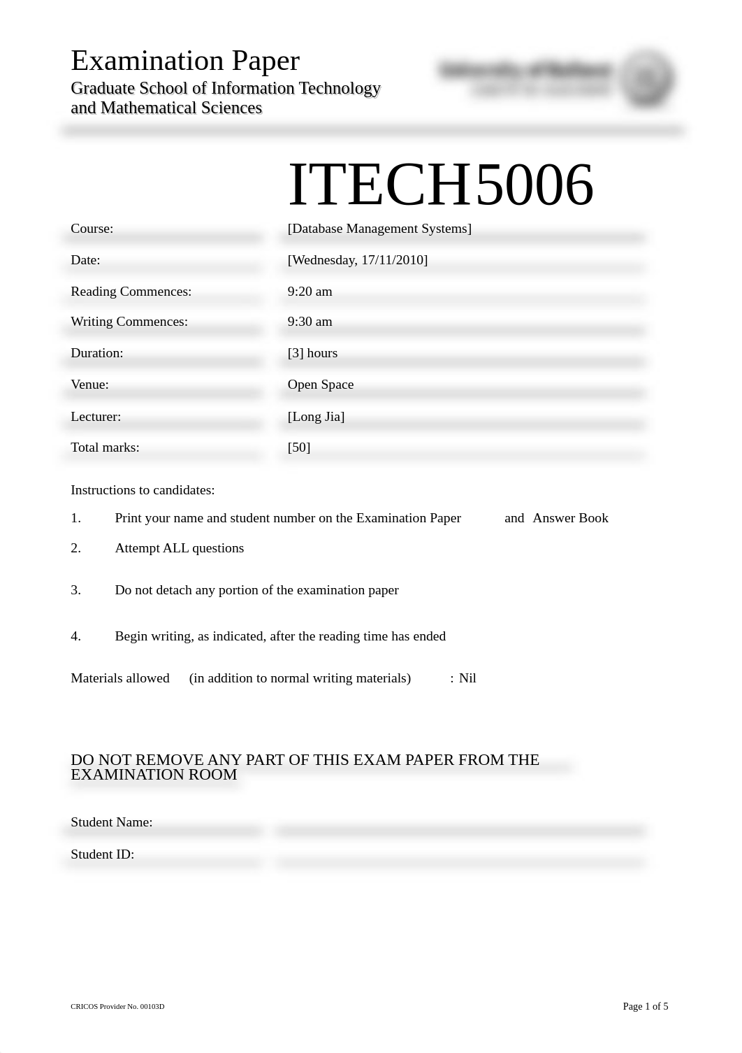 2010_20_Mt_Helen_Exam_-ITECH5006 (2)_d11id1to3v5_page1