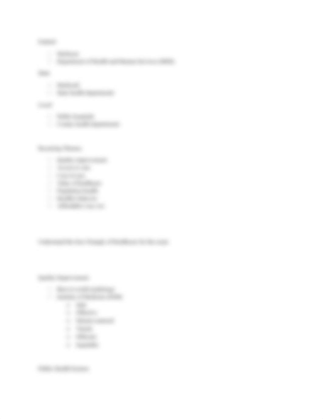 Module 1 - Overview of the U.S. Healthcare System Notes.docx_d11vvczx9ed_page2