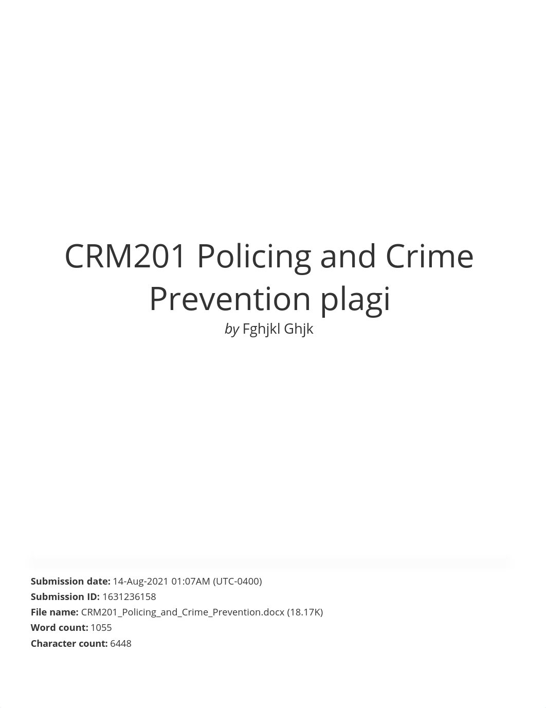 CRM201 Policing and Crime Prevention plagi.pdf_d11xnog4eji_page1