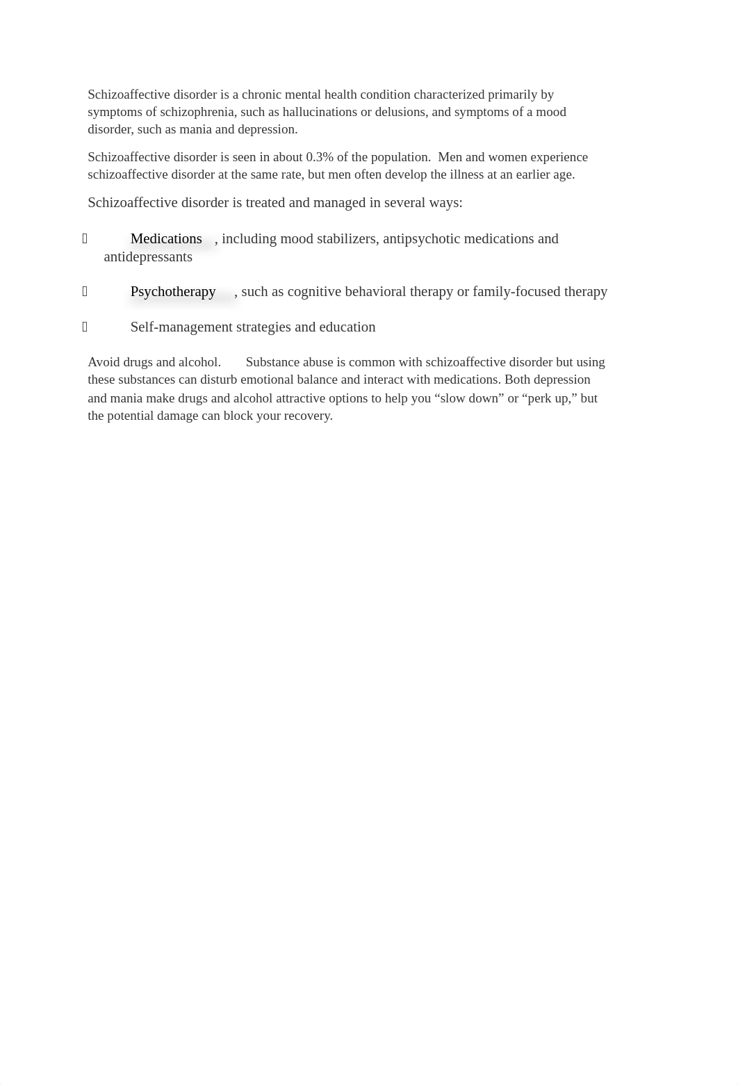 Schizoaffective disorder is a chronic mental health condition characterized primarily by symptoms of_d12cu5zaxt3_page1