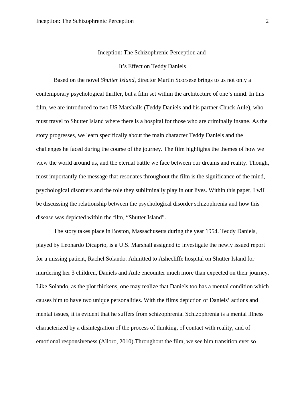 Final Paper Shutter Island Schizophrenia.docx_d12rplyqvpq_page2