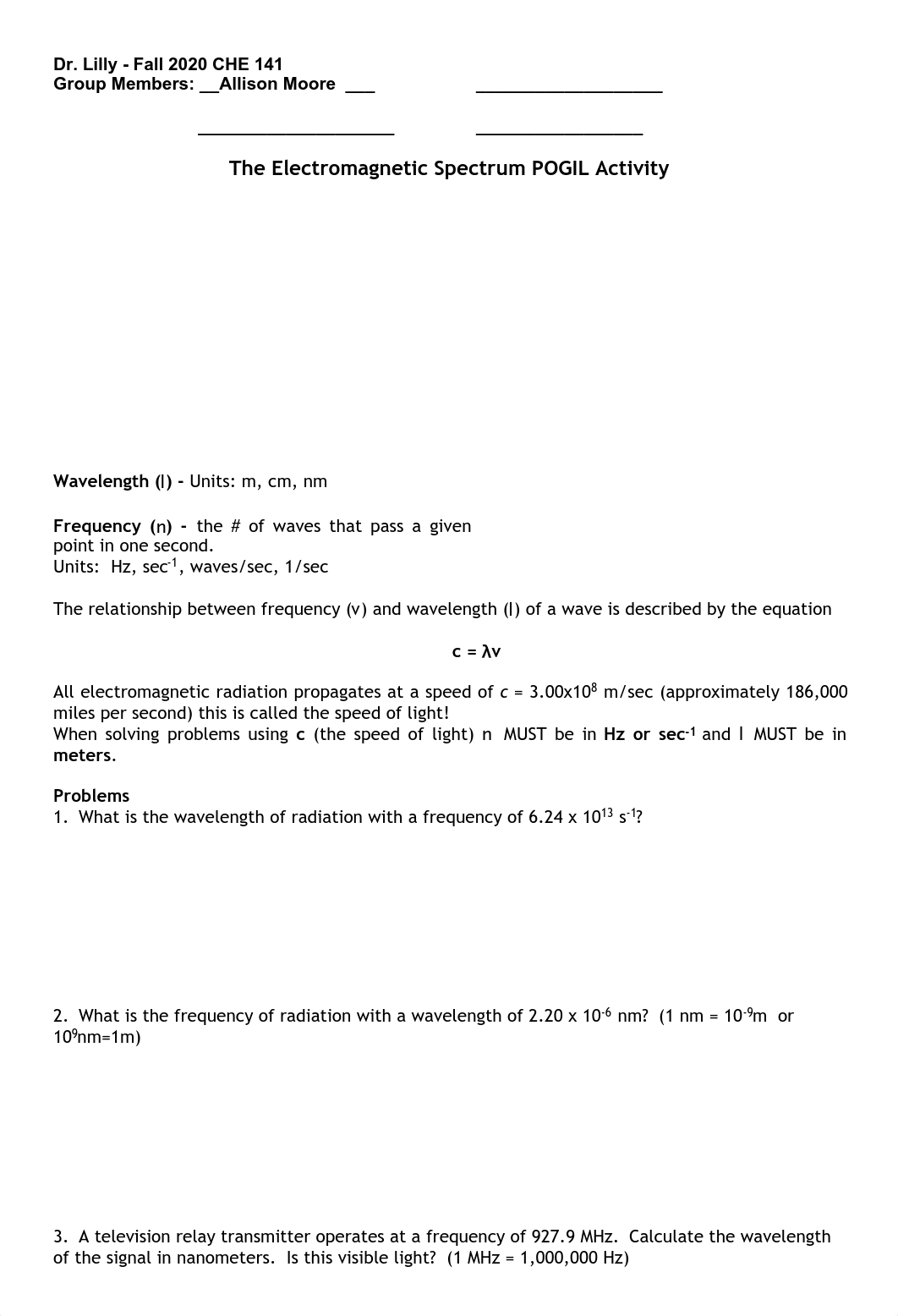 Electromagnetic Spectrum Recitation.pdf_d12vvkiq8gc_page1