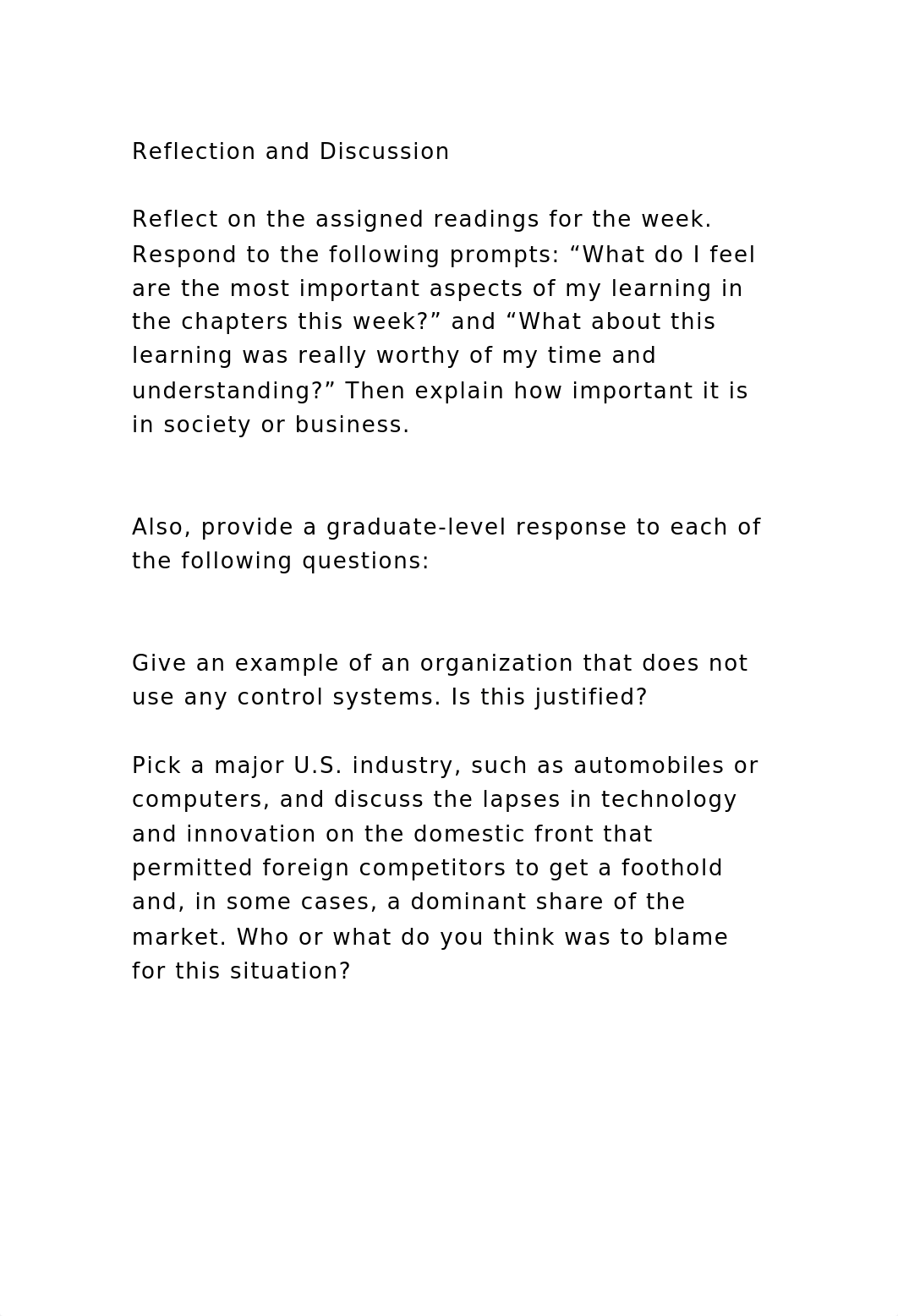 Reflection and DiscussionReflect on the assigned readings for th.docx_d12w6af2zh1_page2