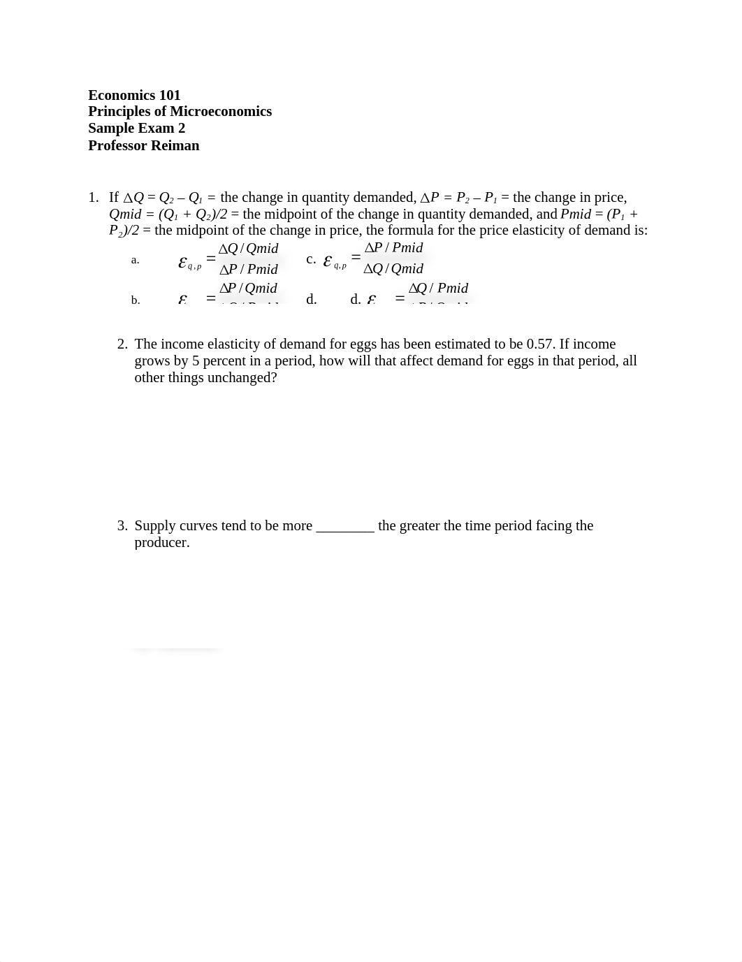 ECON 101 Practice Exam 2_d12wtx3ntod_page1