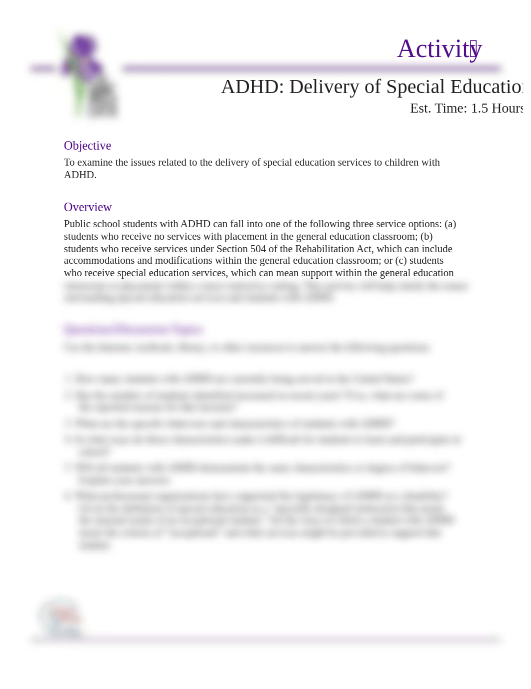 ADHD- Delivery of Special Education Services.pdf_d130lkswsxd_page1