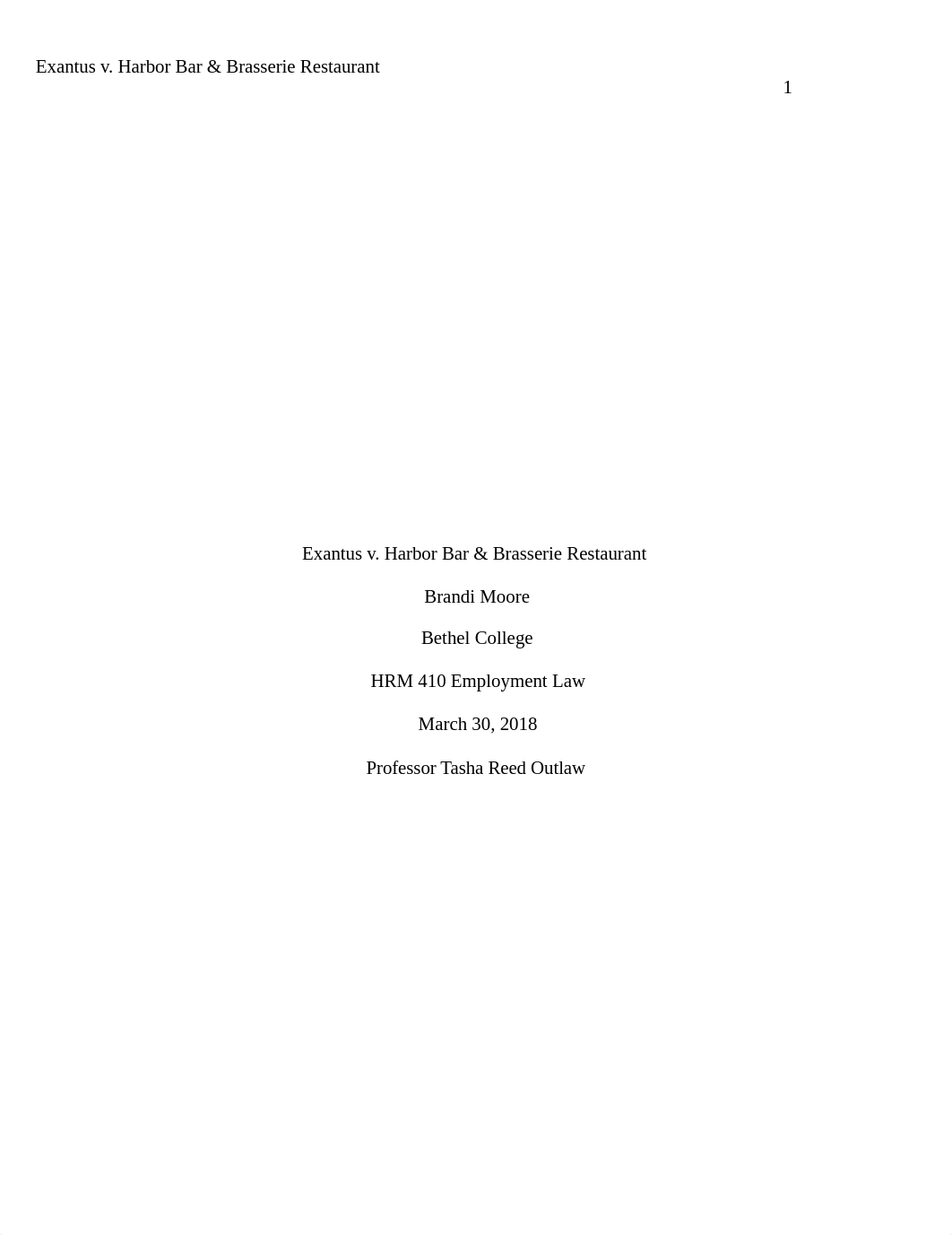 Week 3 Case Study Extanus v. HBB.doc_d1339z2yg8l_page1