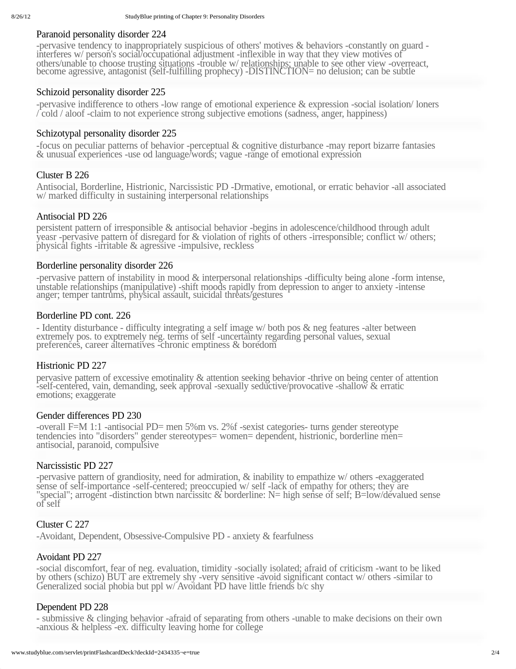 StudyBlue printing of Chapter 9_ Personality Disorders_d135zunmbjt_page2