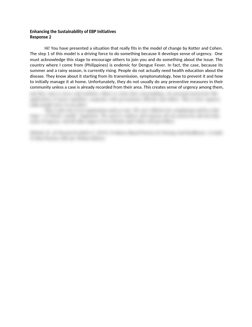 Week7_Response 2_Enhancing the Sustainability of EBP Initiatives.docx_d13dxtv42oc_page1